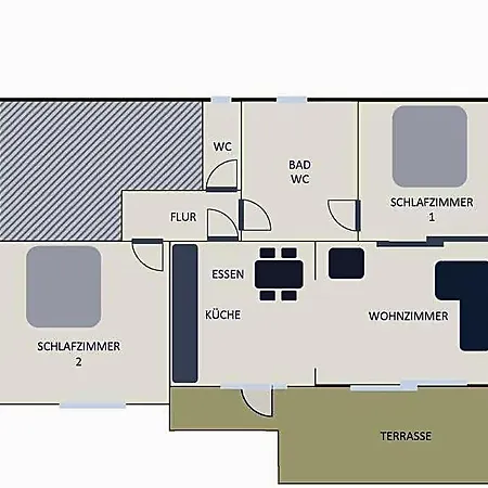 Panorama Apartment Im Schwarzwald In Einzigartiger Lage, Terrasse, 2 Schlafzimmer, Direkt Am Waldrand, Nahe Baden-Baden Отель 4*